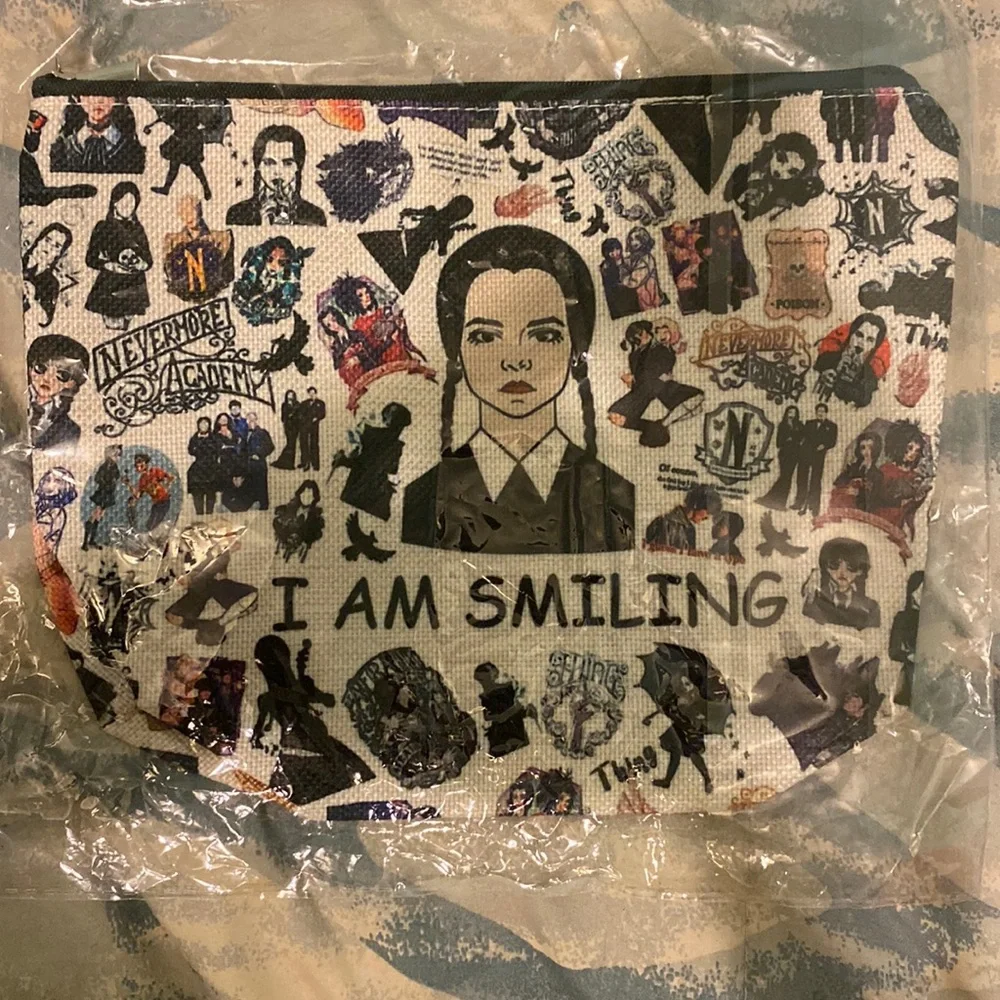 Wednesday Adams Makeup Bag